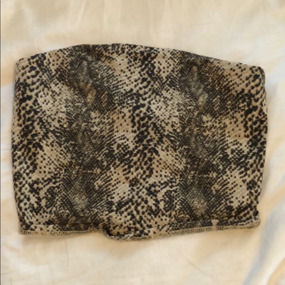 UO Snakeskin Bandeau